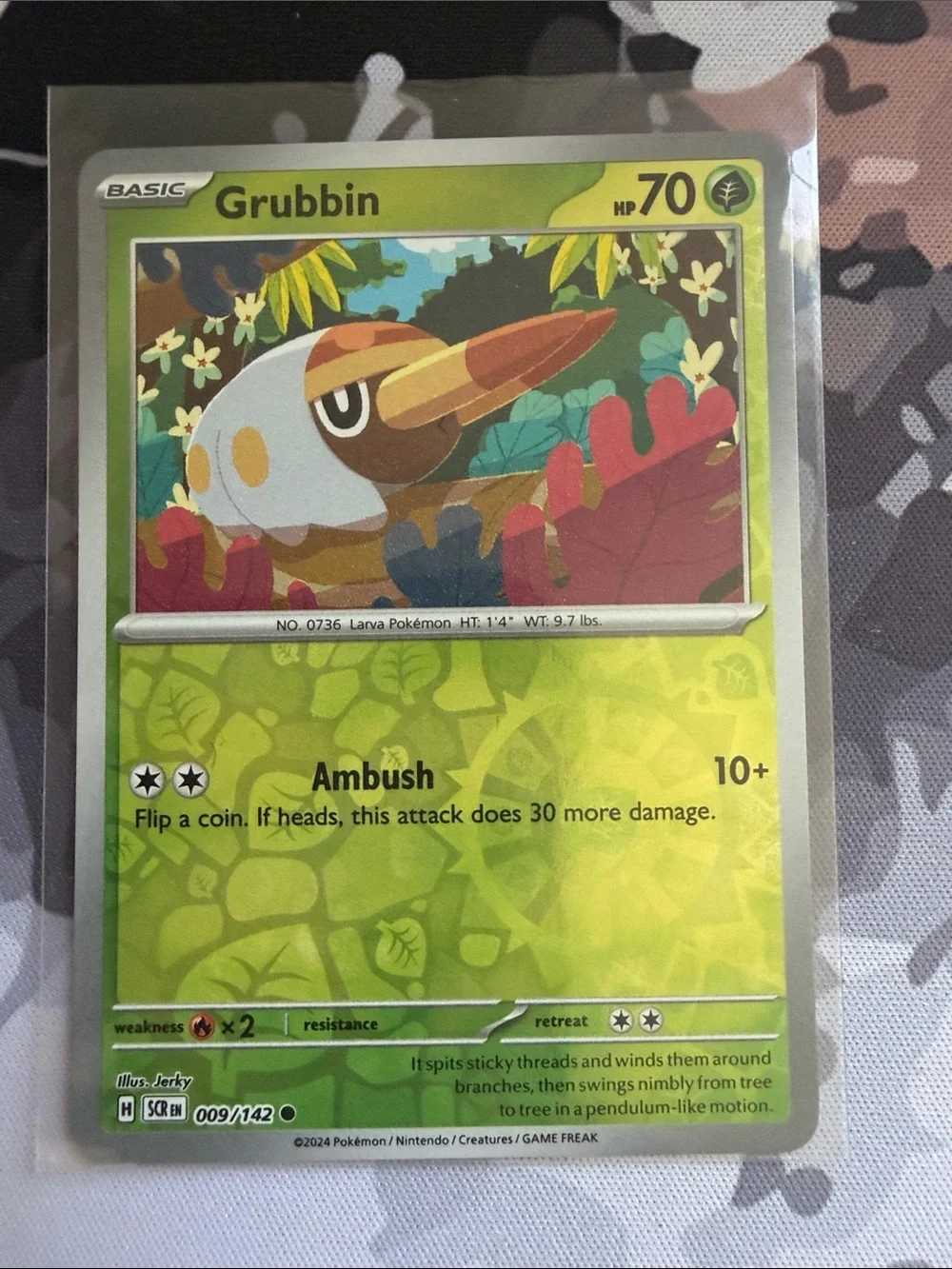 Grubbin Charjabug & Vikavolt Evolution Lot | Radiant Reverse Holo Pokémon ✨5/$25